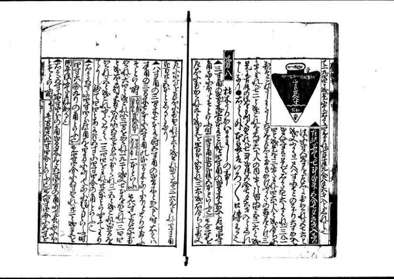 新板(新編)塵劫記 萬治二？ 藤原文庫3622 - ページ 47