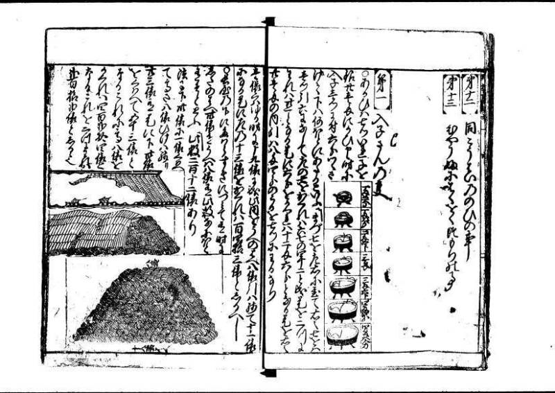 新編(新板)塵劫記 寬文十三 藤原文庫3627 - ページ 21