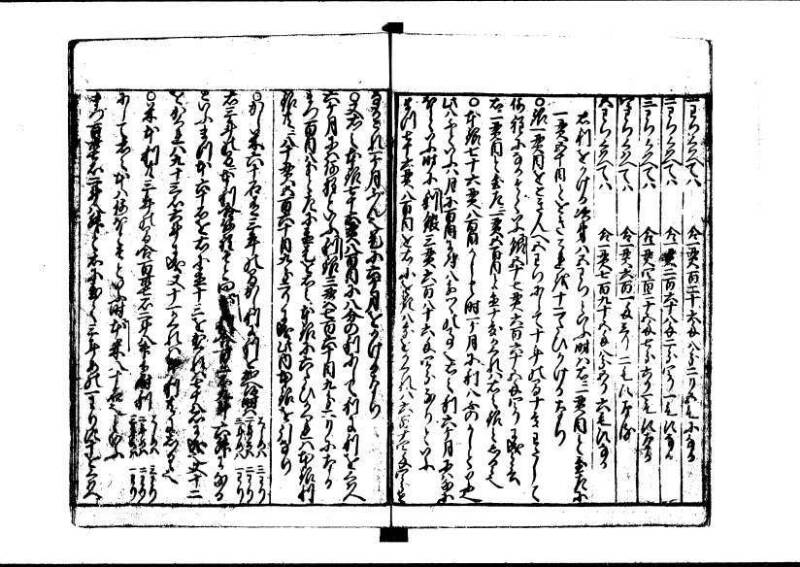 新編(新板)塵劫記 寬文十三 藤原文庫3627 - ページ 27