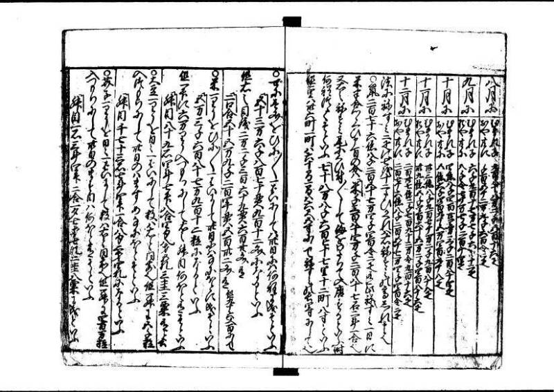 新編(新板)塵劫記 寬文十三 藤原文庫3627 - ページ 34