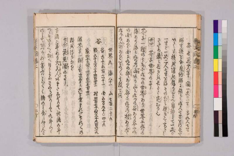 筭法童子問 お茶の水大 419/Mu41/0‐5 - ページ 89