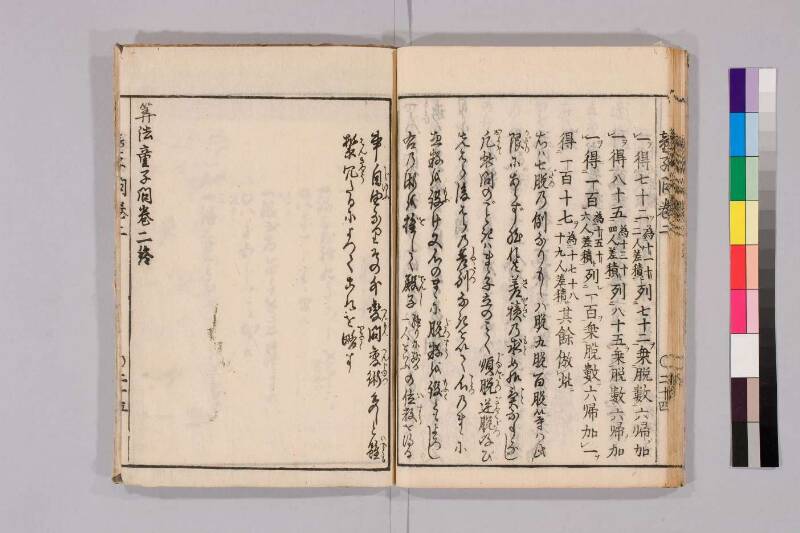 筭法童子問 お茶の水大 419/Mu41/0‐5 - ページ 94