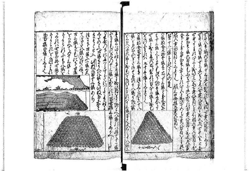 新編(新板)塵劫記 寬文十一 平山文庫MA552 - ページ 22