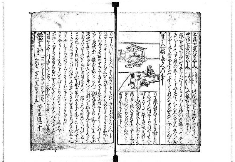 新編(新板)塵劫記 寬文十一 平山文庫MA552 - ページ 25