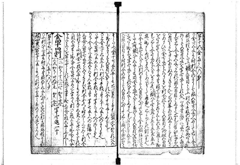 新編(新板)塵劫記 寬文十一 平山文庫MA552 - ページ 26
