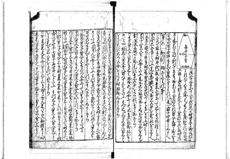 新編(新板)塵劫記 寬文十一 平山文庫MA552 - ページ 40