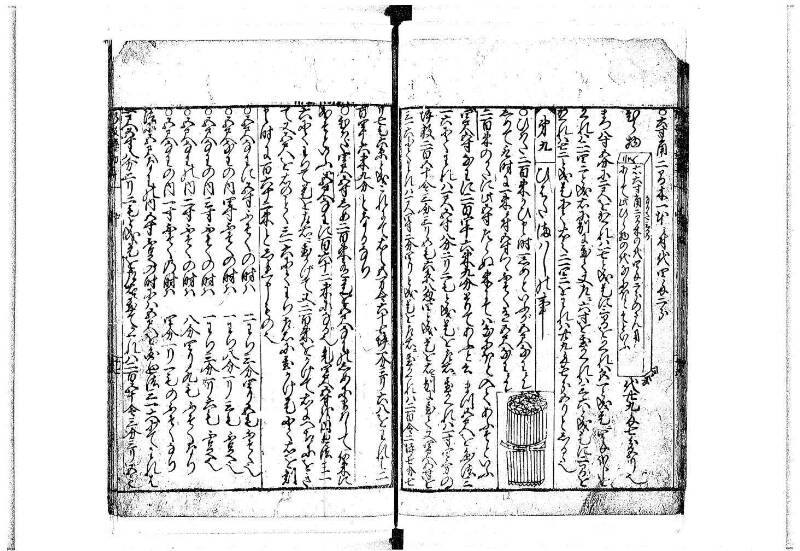 新編(新板)塵劫記 寬文十一 平山文庫MA552 - ページ 47