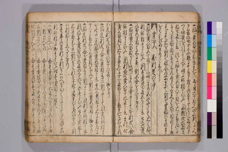 廣益(改筭)塵劫記大成 元禄十 弘前図書館W419-55 - ページ 35