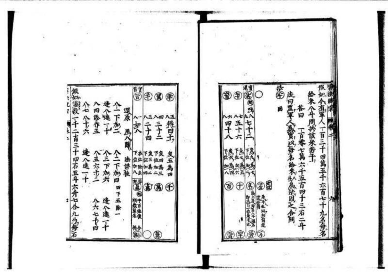 新編直指算法統宗 延寶四 林文庫0026 - ページ 40