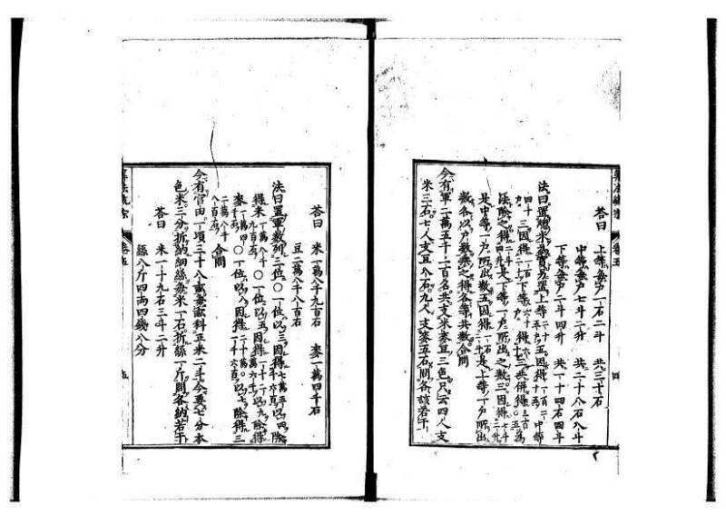 新編直指算法統宗 延寶四 林文庫0026 - ページ 160