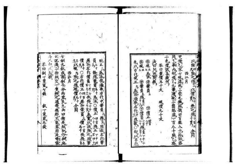 新編直指算法統宗 延寶四 林文庫0026 - ページ 401