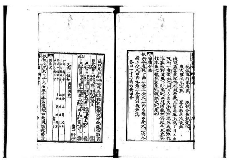 新編直指算法統宗 延寶四 林文庫0026 - ページ 417