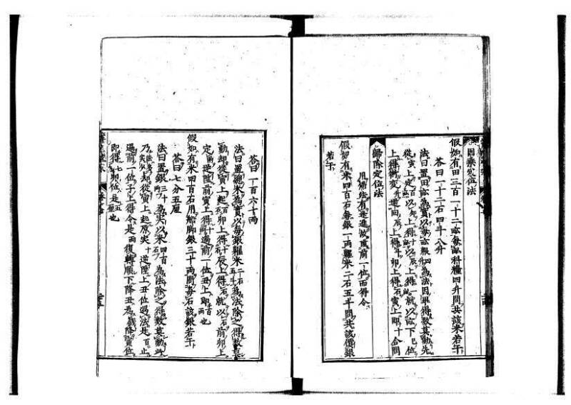 新編直指算法統宗 延寶四 林文庫0026 - ページ 435