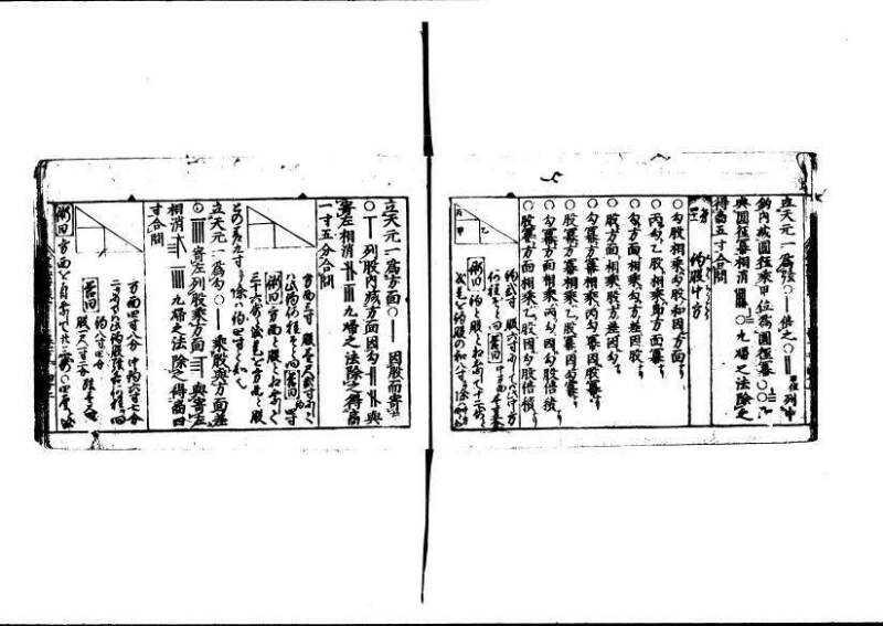 (古今増補)算法重寶記改成 林文庫0066 - ページ 100
