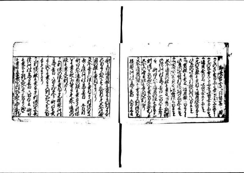 (古今増補)算法重寶記改成 林文庫0066 - ページ 112