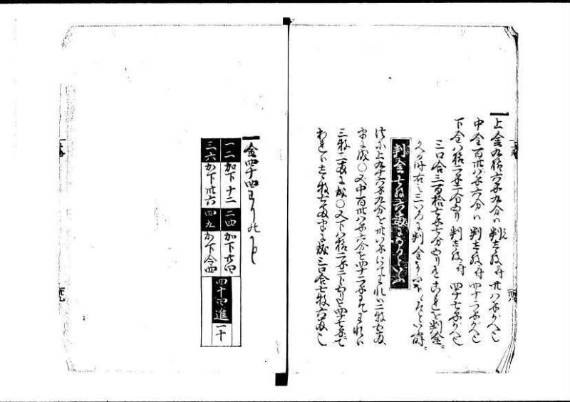 塵劫記（寛永8年版、吉田光由印、林文庫0543） - ページ 44