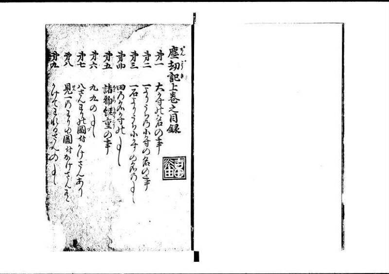 塵劫記（寛永8年、林文庫0544） - ページ 5