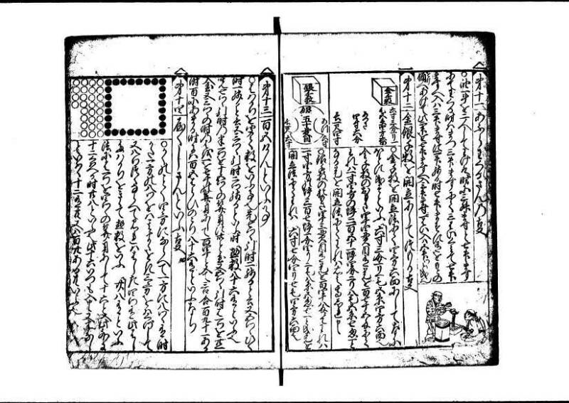 新編(新板)塵劫記 寬文九 林文庫0553 - ページ 63