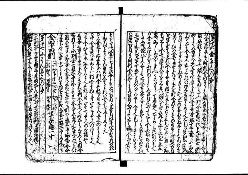 新編(新板)塵劫記 寬文九 林文庫0554 - ページ 15