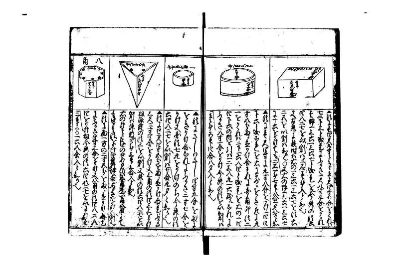 廣益(改筭)塵劫記大成 宝永六 林文庫0558 - ページ 52