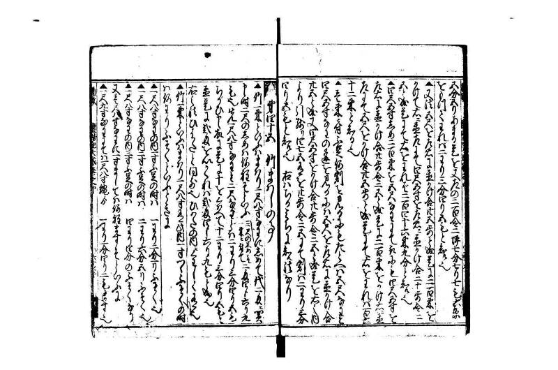 廣益(改筭)塵劫記大成 宝永六 林文庫0558 - ページ 61