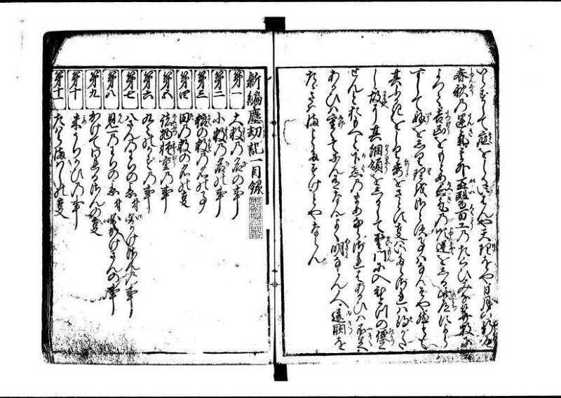 新板(新編)塵劫記 元禄七 林集書1315 - ページ 3