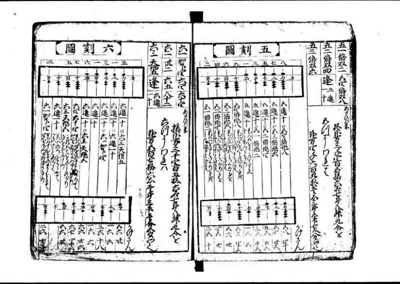 新板(新編)塵劫記 元禄七 林集書1315 - ページ 8