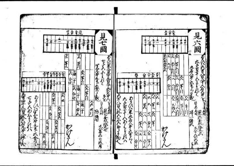 新板(新編)塵劫記 元禄七 林集書1315 - ページ 15