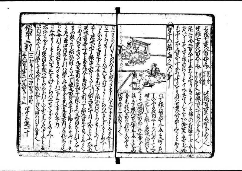 新板(新編)塵劫記 元禄七 林集書1315 - ページ 23