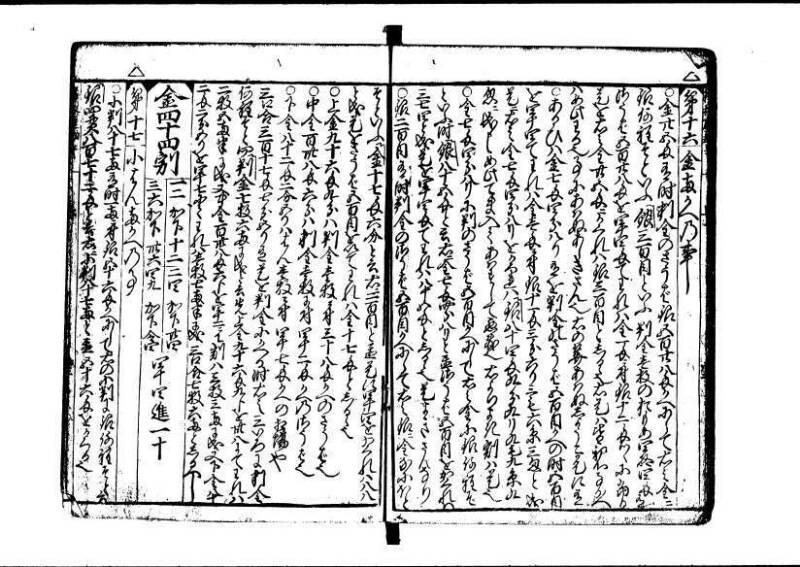 新板(新編)塵劫記 元禄七 林集書1315 - ページ 24
