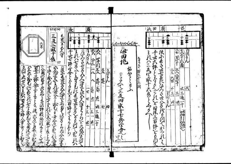 新板(新編)塵劫記 元禄七 林集書1315 - ページ 32