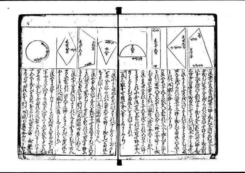 新板(新編)塵劫記 元禄七 林集書1315 - ページ 35