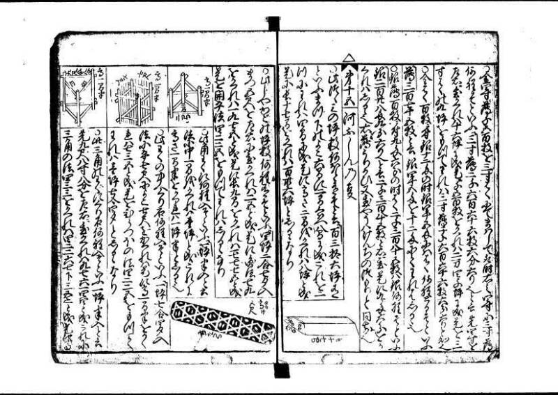 新板(新編)塵劫記 元禄七 林集書1315 - ページ 48