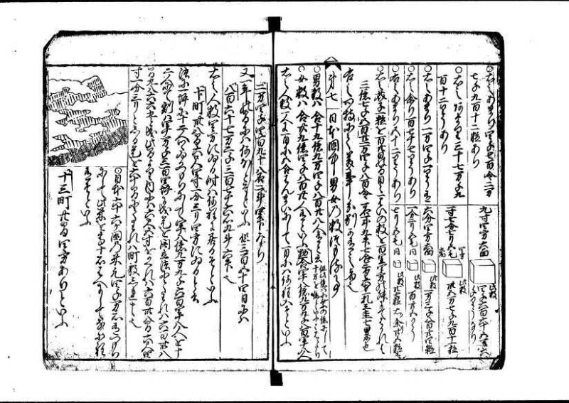 新板(新編)塵劫記 元禄七 林集書1315 - ページ 59