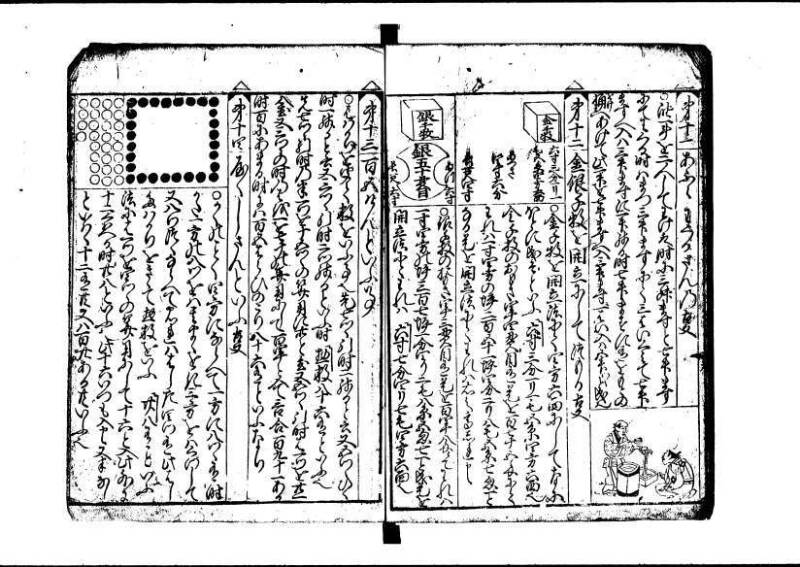 新板(新編)塵劫記 元禄七 林集書1315 - ページ 61