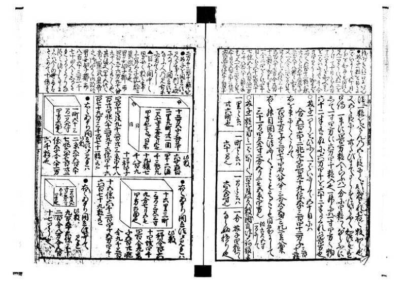 増補新編塵劫記1~3 林文庫0603 - ページ 72