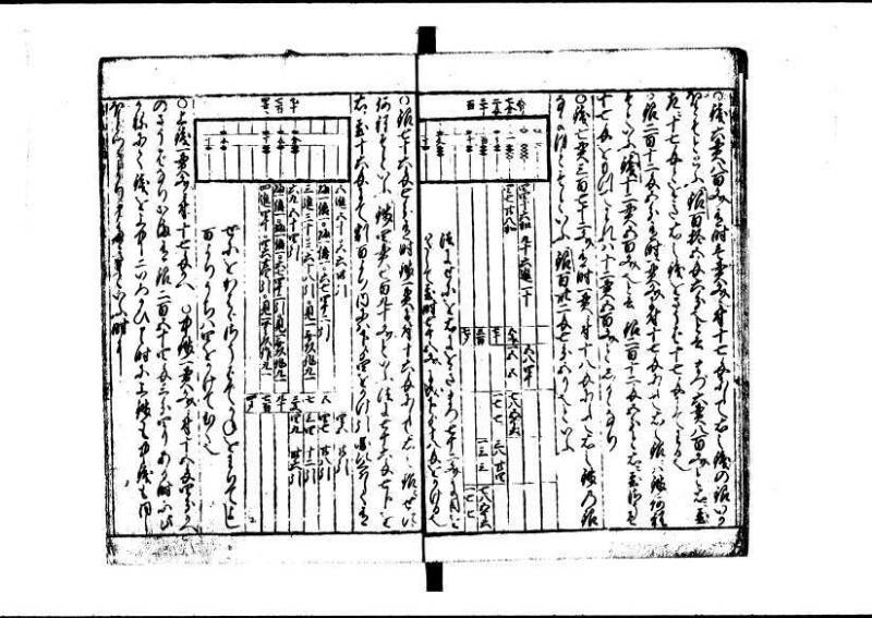 新編(新板)塵劫記 寬文九？林文庫0611 - ページ 22