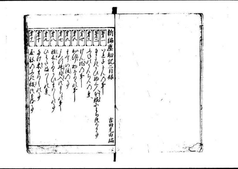新編(新板)塵劫記 寬文九？林文庫0611 - ページ 28