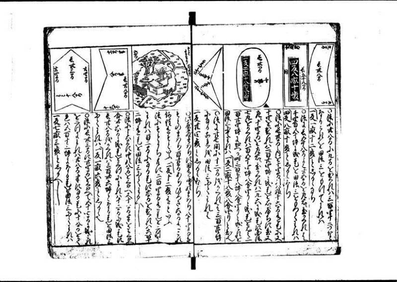 新編(新板)塵劫記 寬文九？林文庫0611 - ページ 34