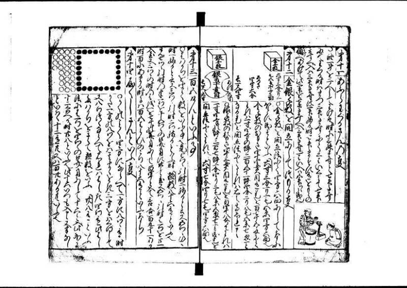 新編(新板)塵劫記 寬文九？林文庫0611 - ページ 63