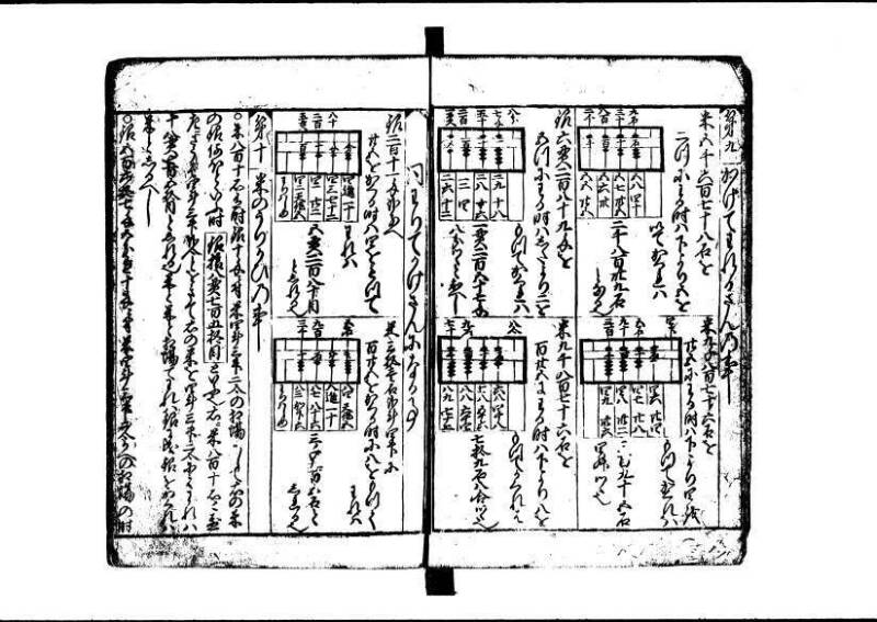 新編(新板)塵劫記 寬文九？林文庫0623 - ページ 16