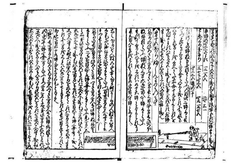 新編(新板)塵劫記 寬文九？林文庫0625 - ページ 15