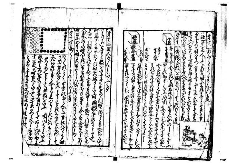 新編(新板)塵劫記 寬文九？林文庫0625 - ページ 25