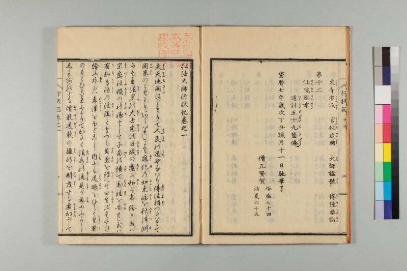 弘法大師行状記 - ページ 7