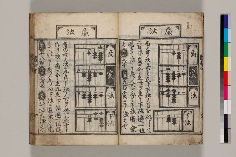 新篇塵劫記（寛永18年遺題本、色刷り、筑波大学100259755） - ページ 7