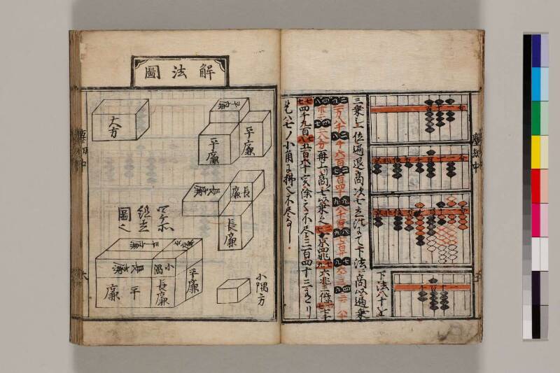 新篇塵劫記（寛永18年遺題本、色刷り、筑波大学100259755） - ページ 9