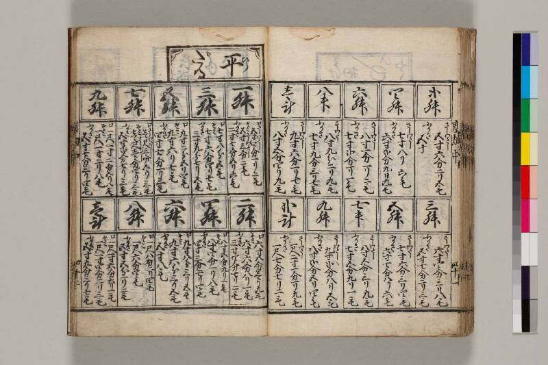 新篇塵劫記（寛永18年遺題本、色刷り、筑波大学100259755） - ページ 45