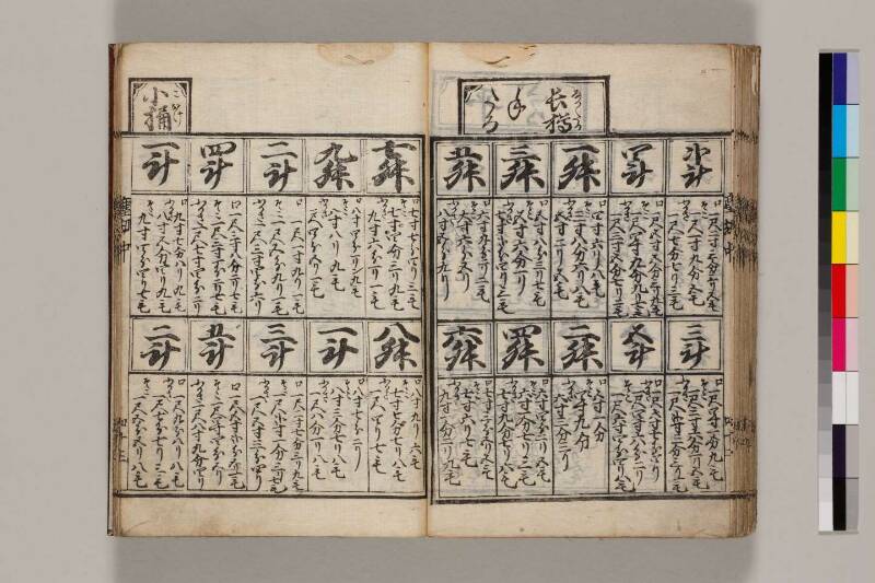 新篇塵劫記（寛永18年遺題本、色刷り、筑波大学100259755） - ページ 46