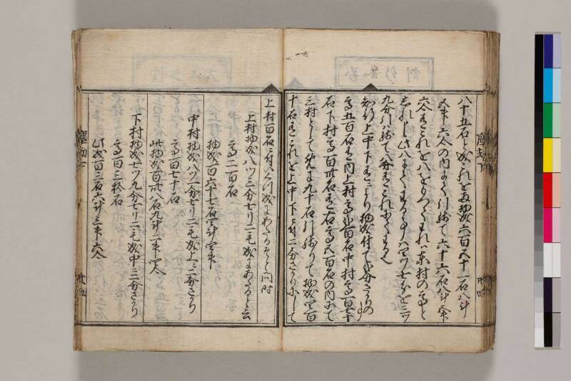 新篇塵劫記（寛永18年遺題本、色刷り、筑波大学100259755） - ページ 96