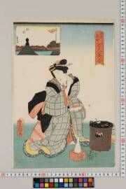 Edomeishohyakuninbijo/komagata